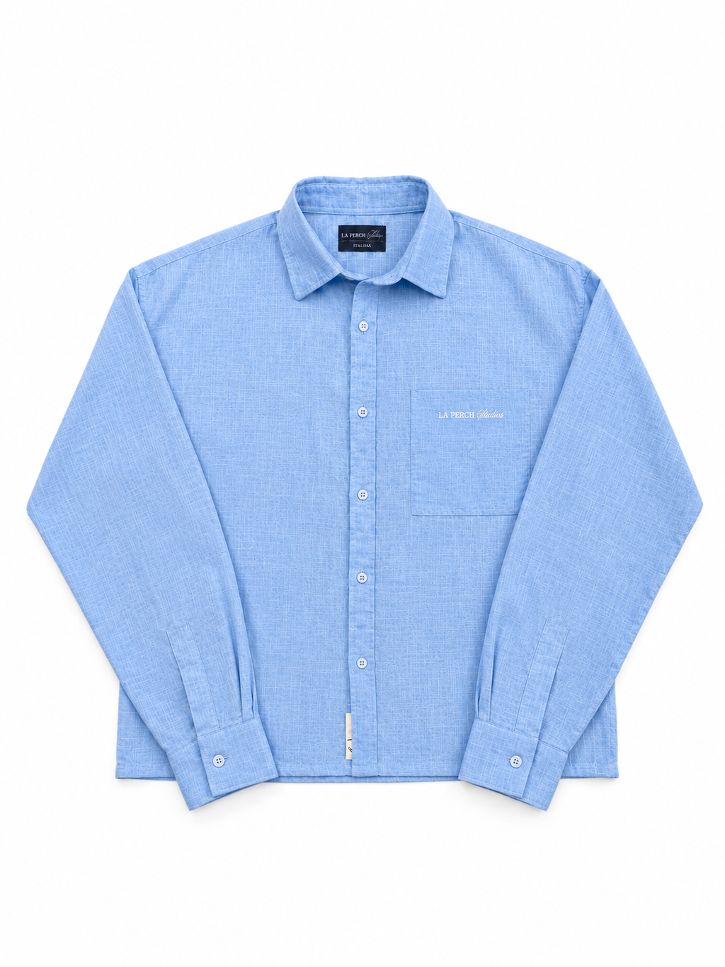 LINEN SHIRT - SKY BLUE