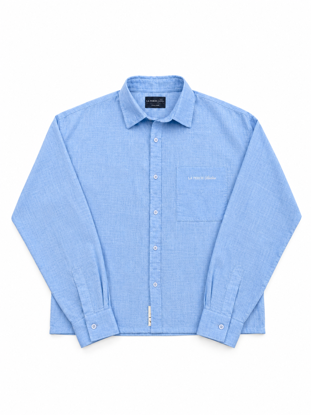 LINEN SHIRT - SKY BLUE