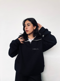 Hoodie Basic ZIP 3/4