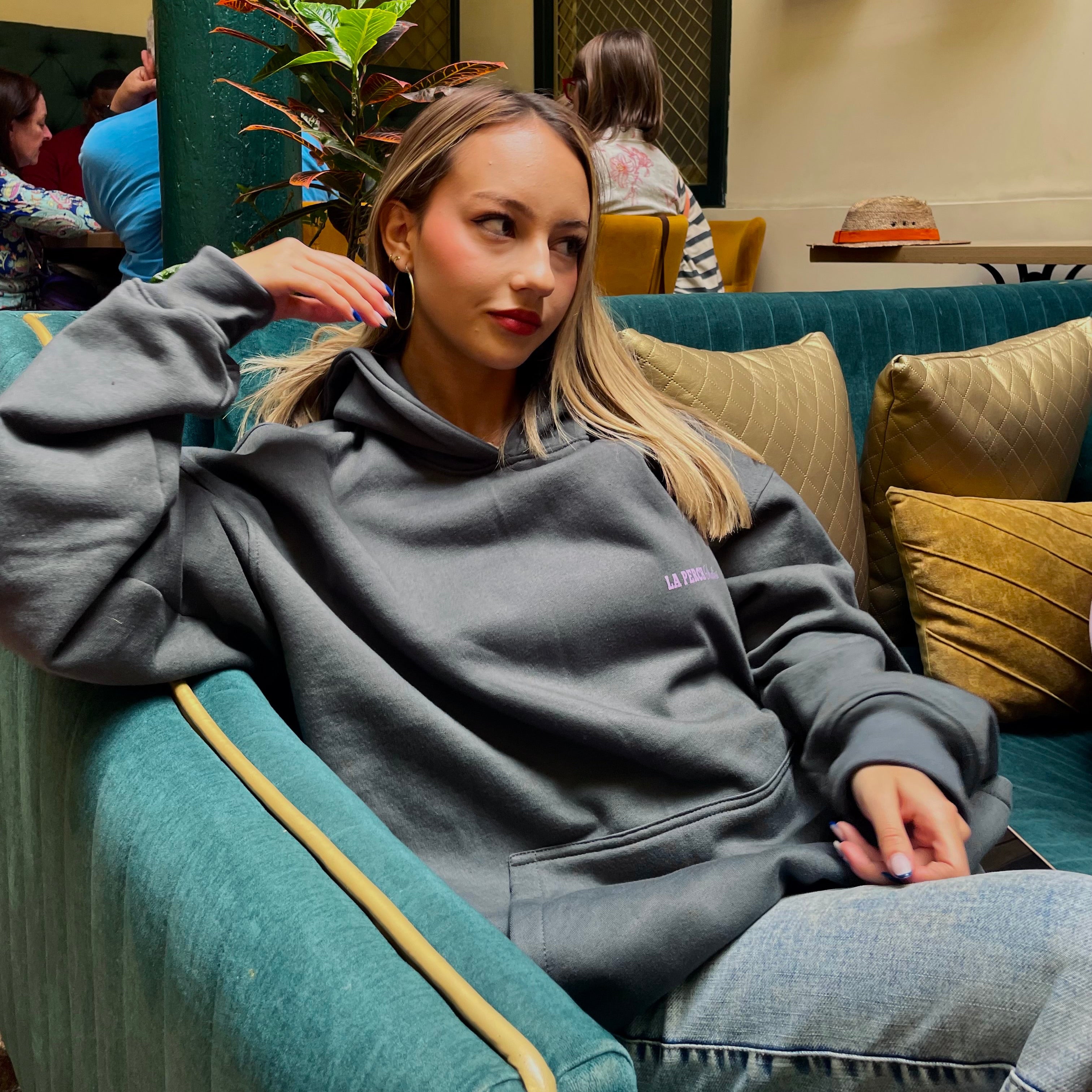 HOODIE ASPHALT PERCH CLUB ROSÉ