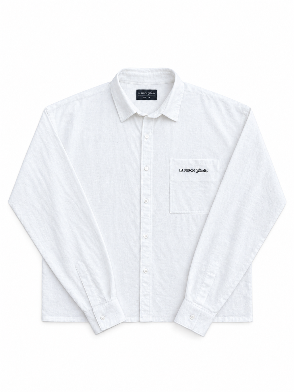 LINEN SHIRT - WHITE