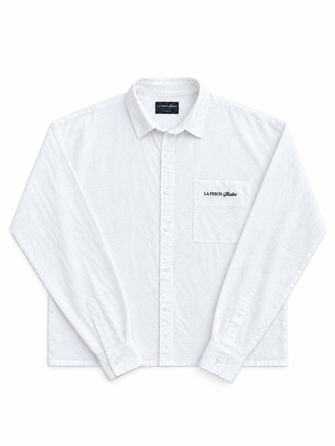 LINEN SHIRT - WHITE