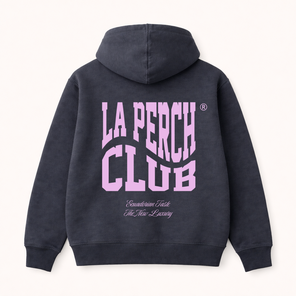 HOODIE ASPHALT PERCH CLUB ROSÉ
