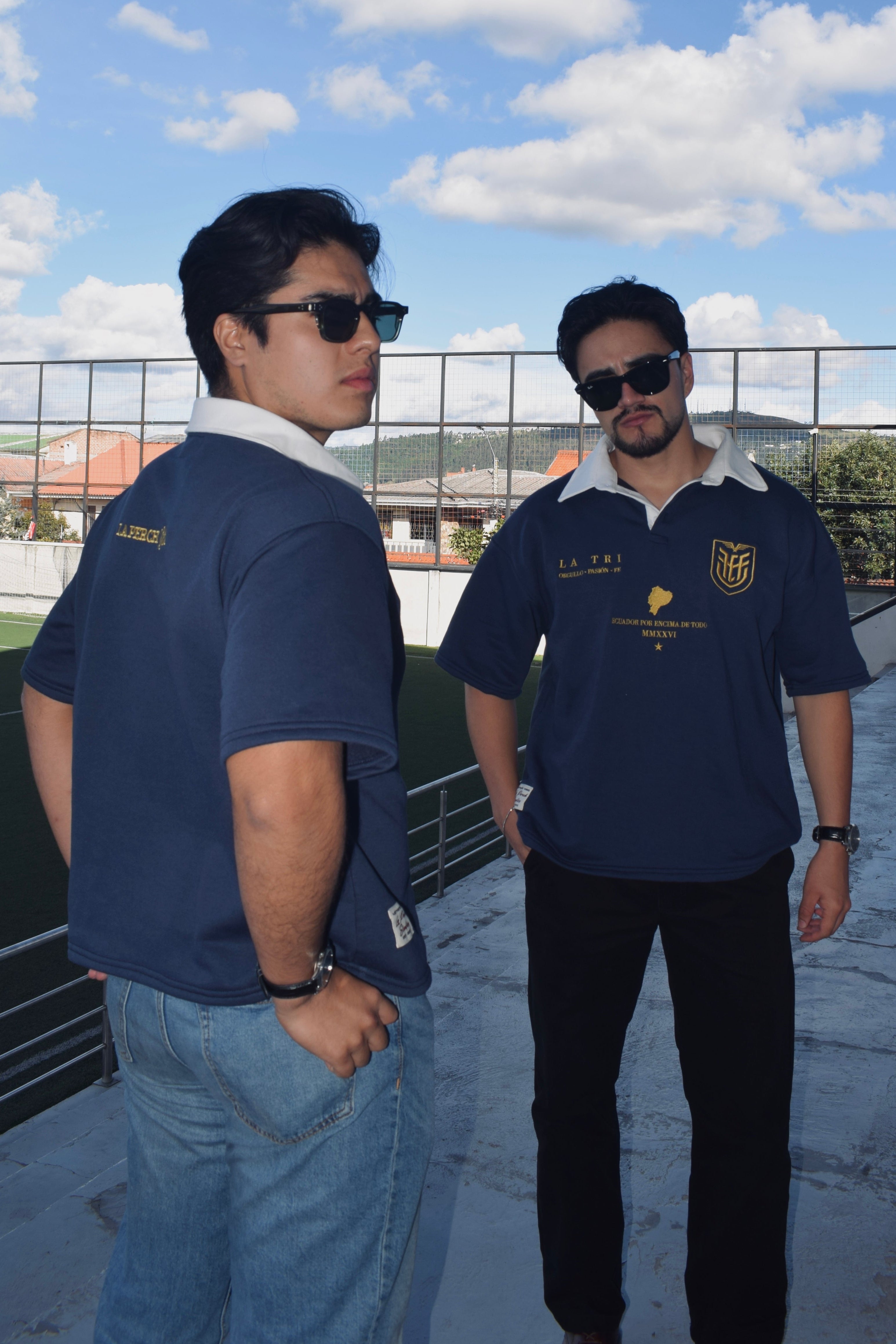 POLO ECUADORIAN TASTE BLUE PRINT