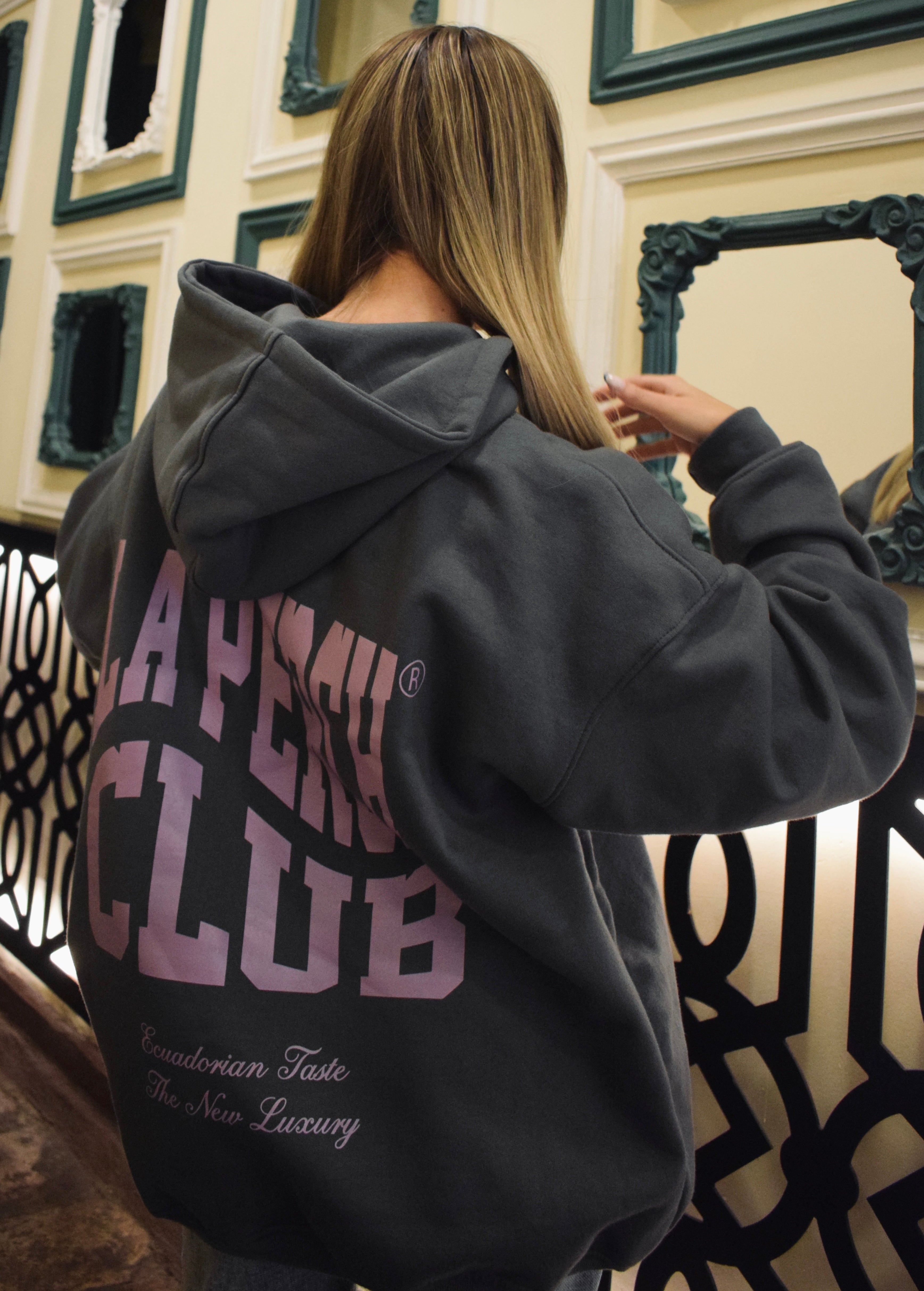 HOODIE ASPHALT PERCH CLUB ROSÉ
