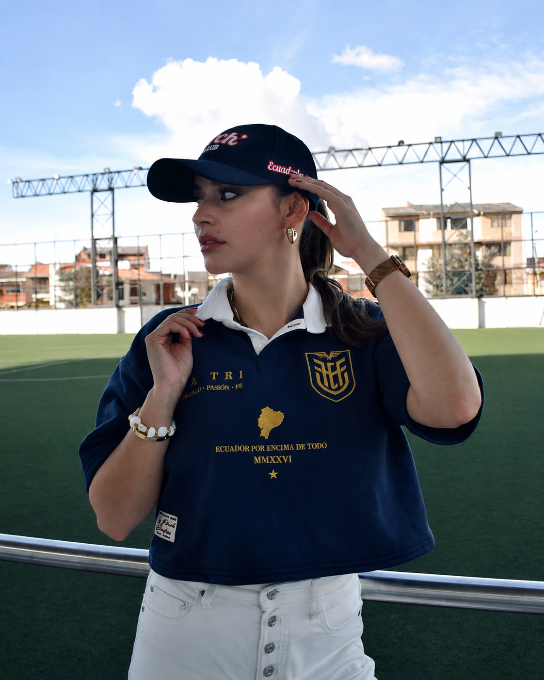 POLO ECUADORIAN TASTE BLUE PRINT
