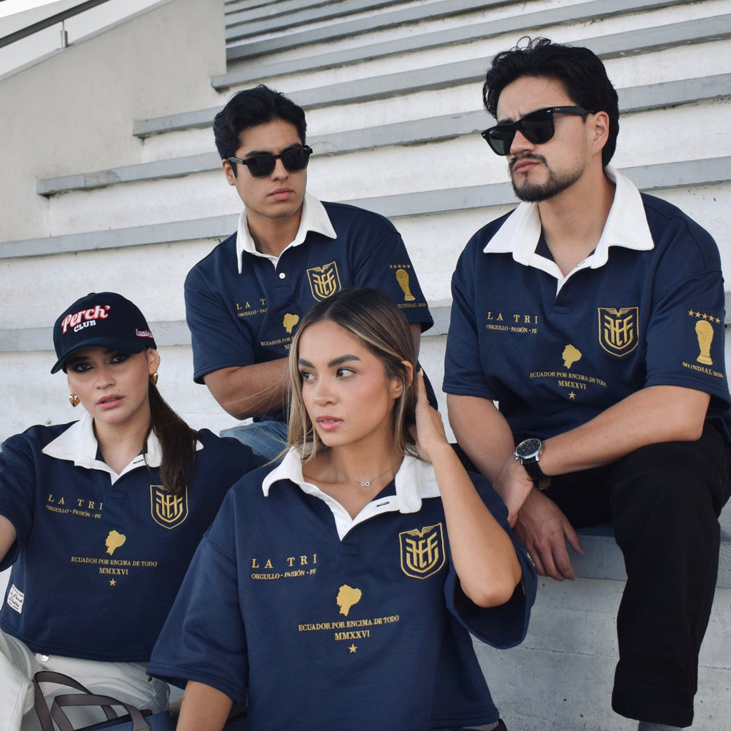POLO ECUADORIAN TASTE BLUE PRINT