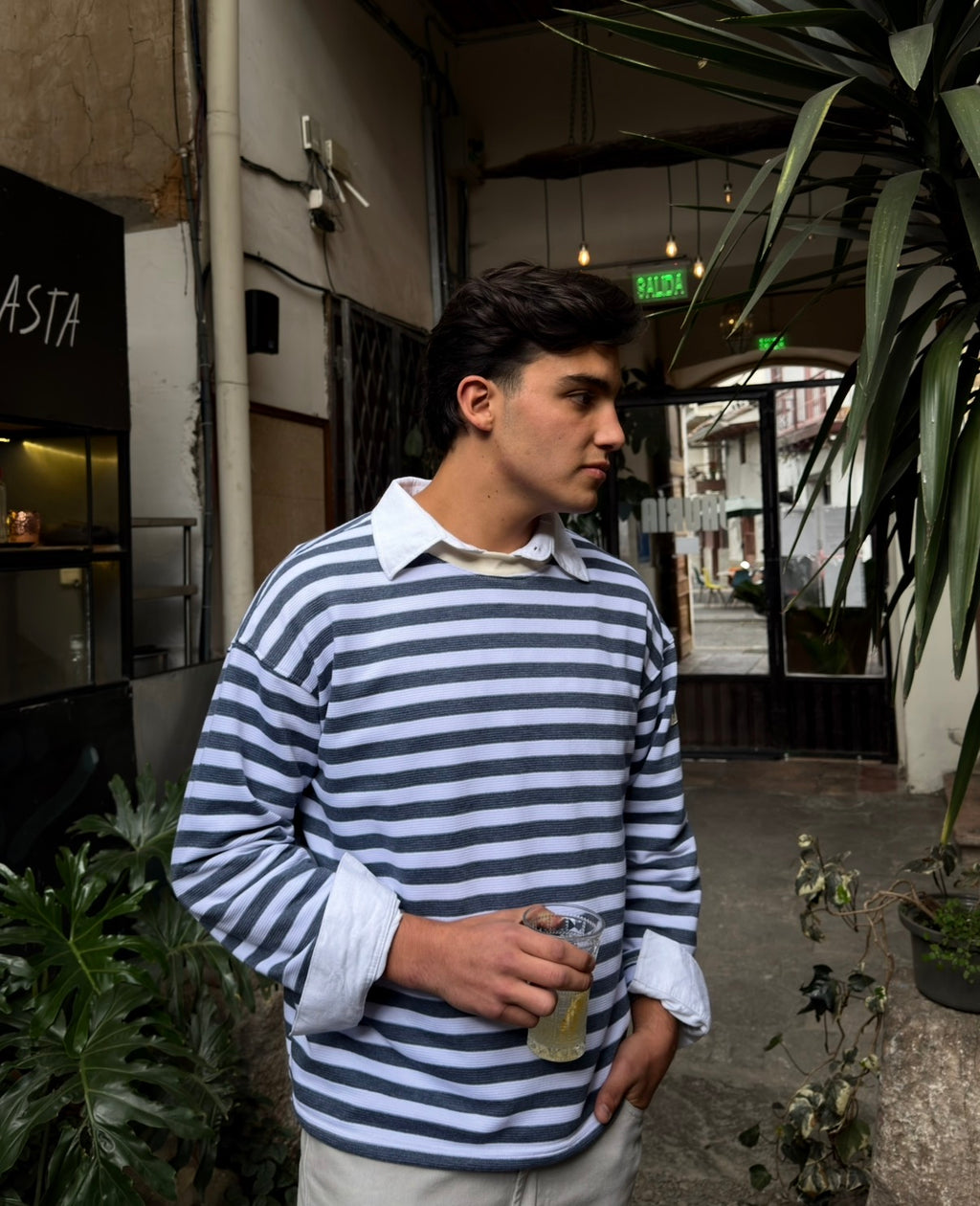 LONG SLEEVE BICOLOR