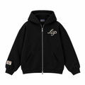 LP ESSENTIAL ZIP HOODIE BLACK